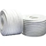 Gaxeta Branca de Fibra de Vidro Para Calor / Caldeira – Teadit 637